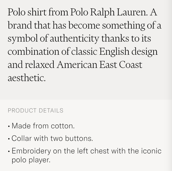 NWT Men's Ralph Lauren Polo Custom Slim Fit Shirt - Picture 4 of 4